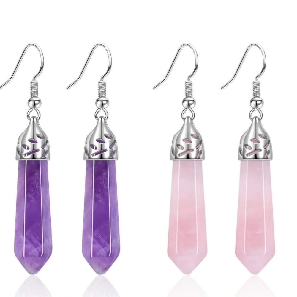 Healing Crystal Earrings